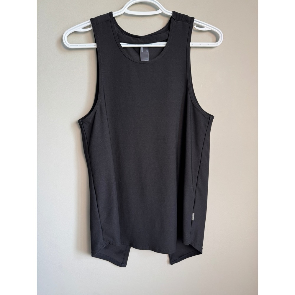 Mondetta Black Cross Back Activewear Tank Top XS Gorpcore Athleisure Sporty